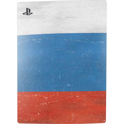 Russian Flag Distressed PS5 Digital Edition Bundle Skin